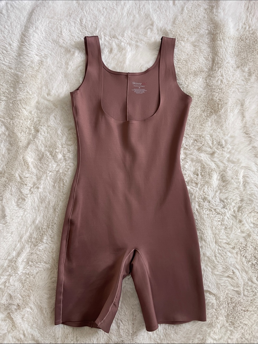 Skinnygirl Mauve Brown Shapewear Bodysuit